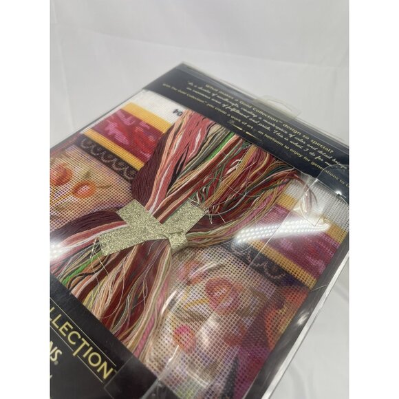 Dimensions Gold Collection Peony Needlepoint Kit Pamela Gladding NIP 20019 - Picture 11 of 11